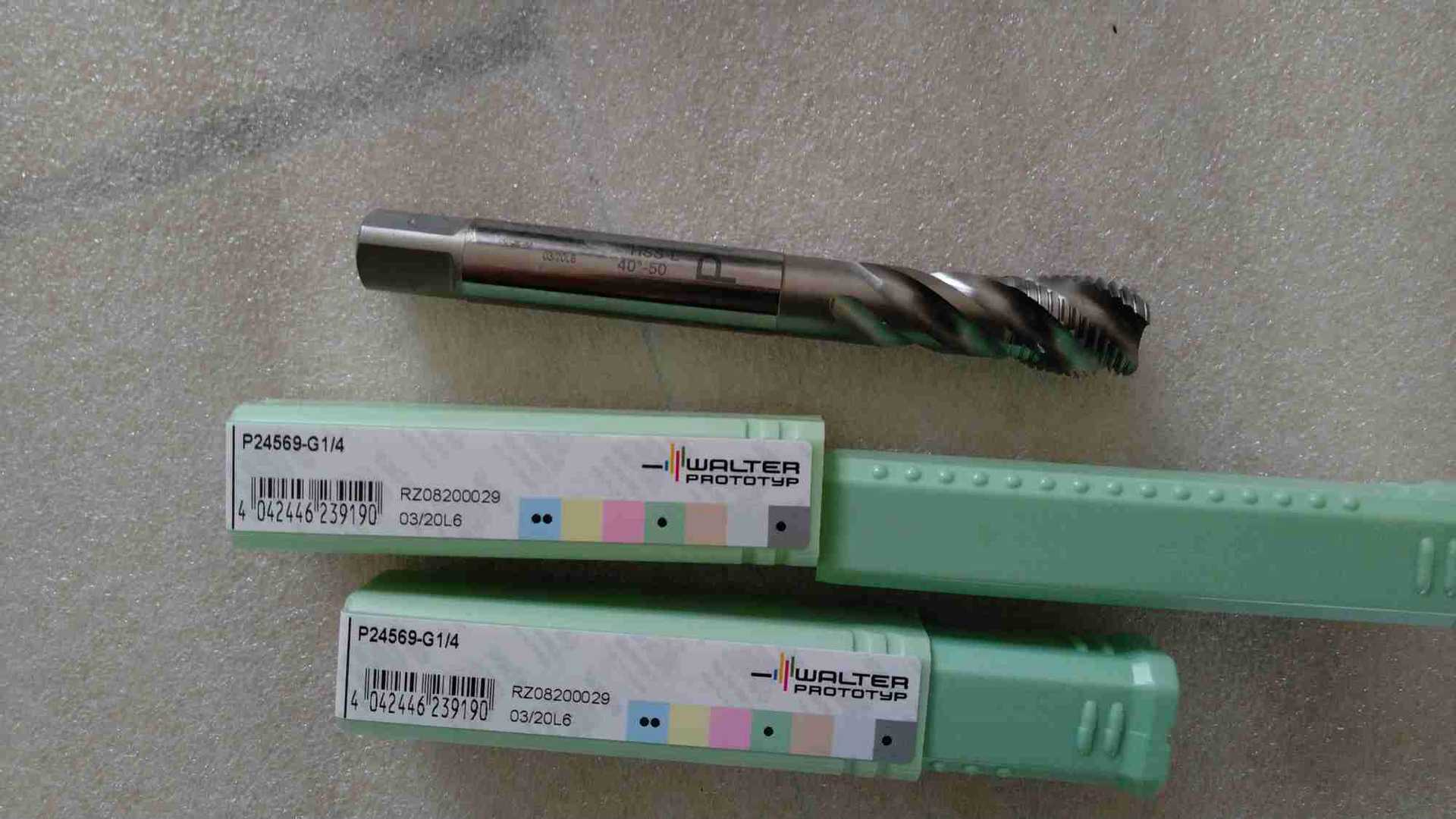 德国瓦尔特螺旋管螺纹丝锥P24569G1/4