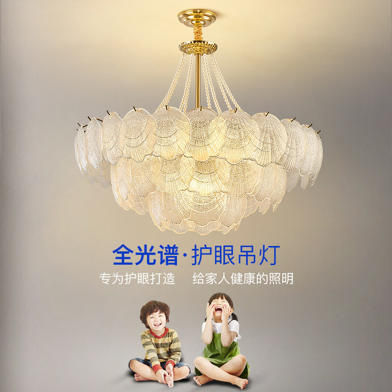 现代简约轻奢水晶吊灯客厅餐厅卧室别墅复式设计师大吊灯具