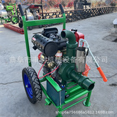 风冷压井离心泵 汽油柴油手推高压泵 5寸6寸195 双缸8寸自吸泵