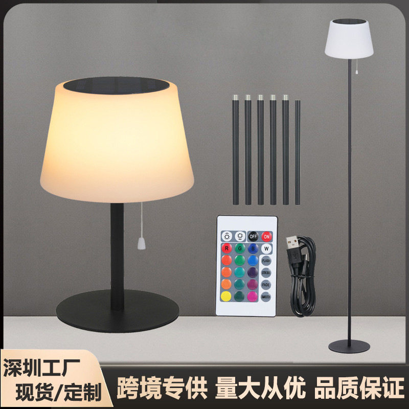 亚马逊爆款led室内照明装饰台灯USB充电矮脚小夜灯情调卧室床头灯