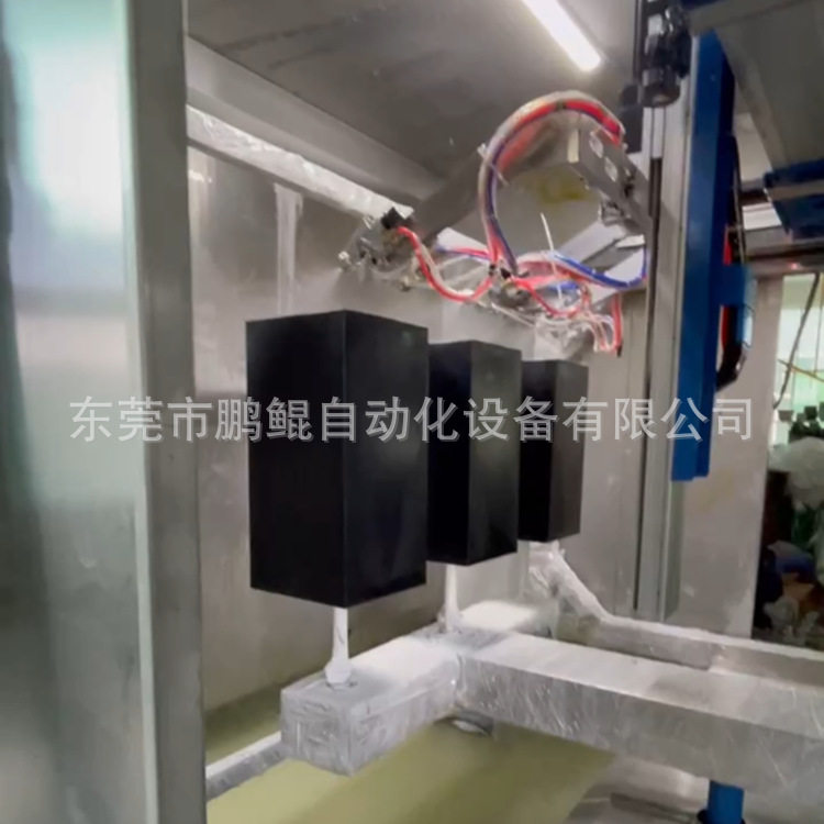 福建福州花盆3枪6轴小型喷漆机 塑胶小号胶盆木材喷漆机花盆1塑膠