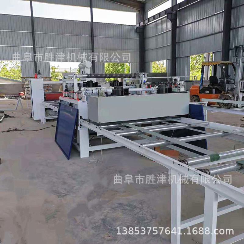 全自动卷材贴纸机 木饰面大板贴面机二次覆膜设备无邹无气泡贴膜