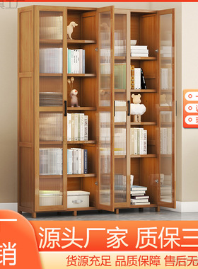 2026多层储物柜收纳柜置物架简约风书柜落地卧室家用客厅多功能置