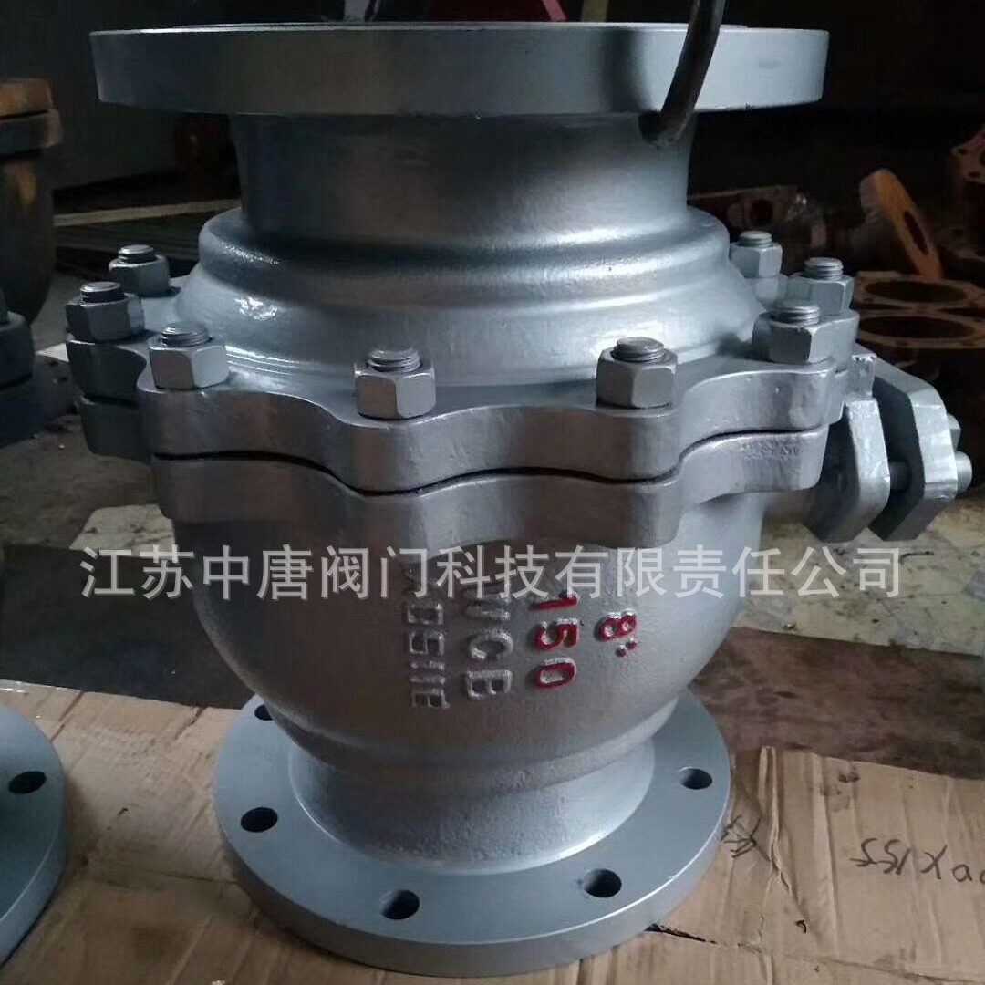 Q41Y-150LBC美标耐磨法兰球阀铸钢高温硬密封球阀201+NI60内球