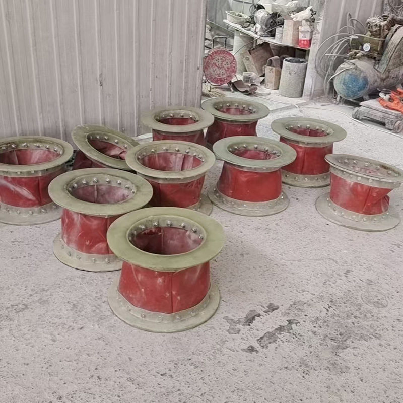 玻璃钢管件连接手糊纤维弯头法兰异形管件变径三通四通管道厂家