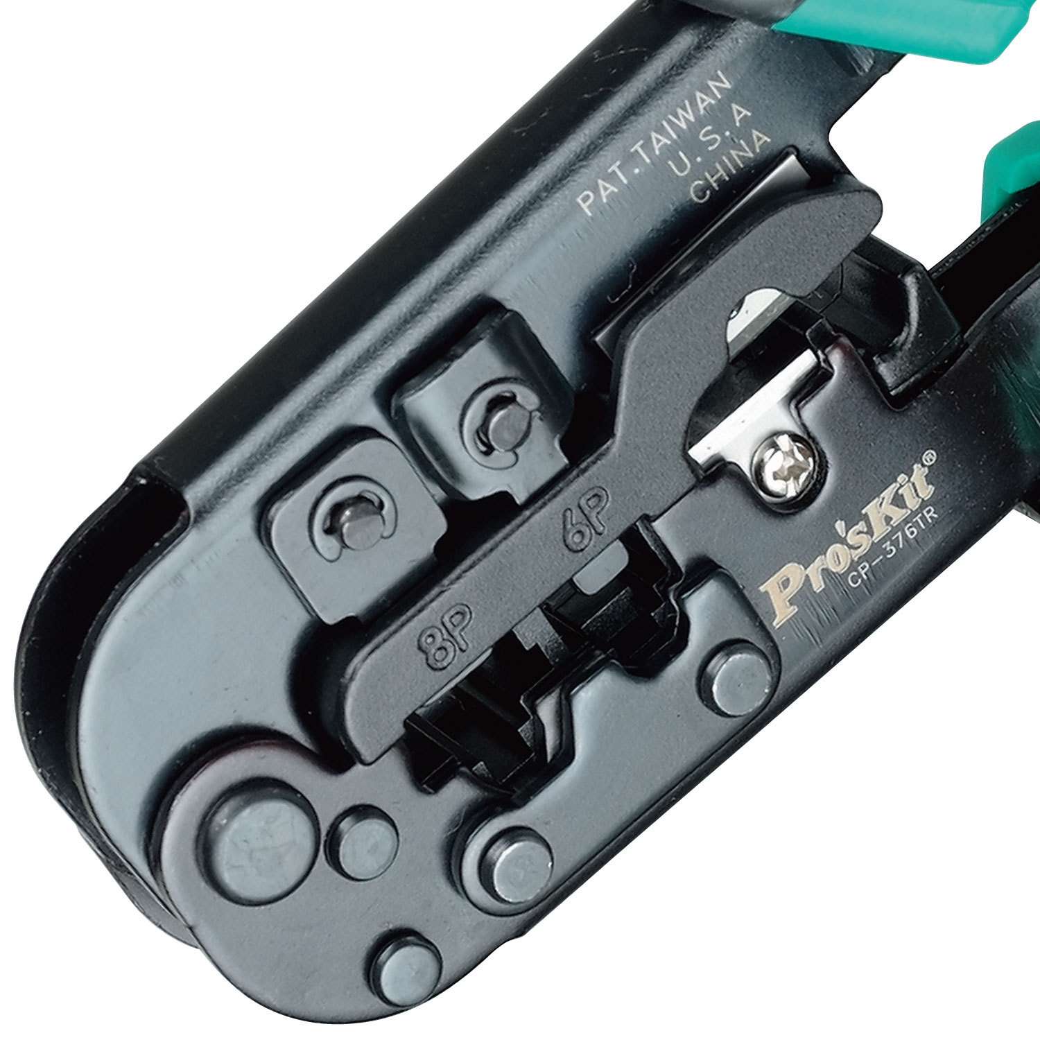 台湾宝工 CP-376TR 4P/6P/8P网络压接钳 网线钳水晶头 压接工具