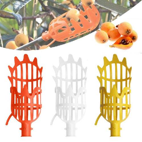 极速Garden Basket Fruit Picker Head Multi-Color Plastic Frui