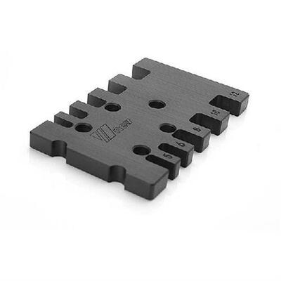 极速High Precision Tenon Caliper Metric Imperial Card Gauge