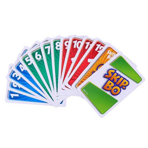 极速1Box162 Cards Solitaire UN SKIP BO Card Game The Sequenc