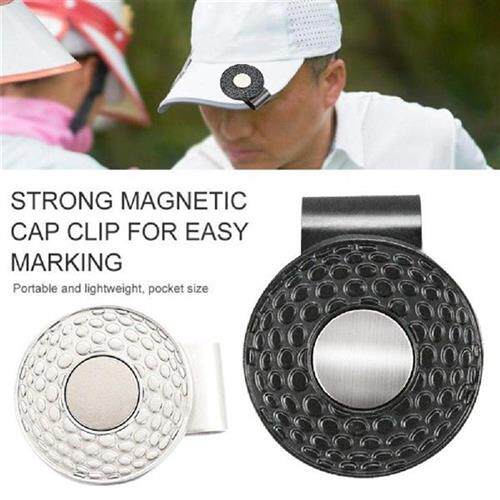 极速Magnetic Golf Metal Hat Clip Golf Metal Ball Marker Golf
