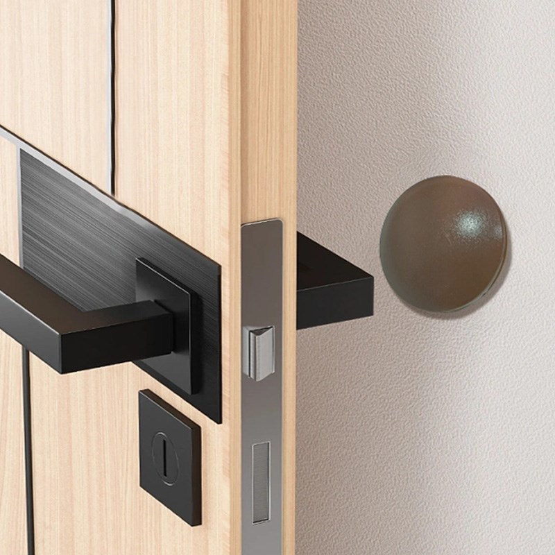 星昊门窗推拉移门硅胶强粘防撞磕碰贴 静音软S胶高光圆形防震胶