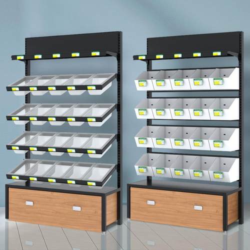 德丰零食架超市货架便利店散装零食展示架零食货架