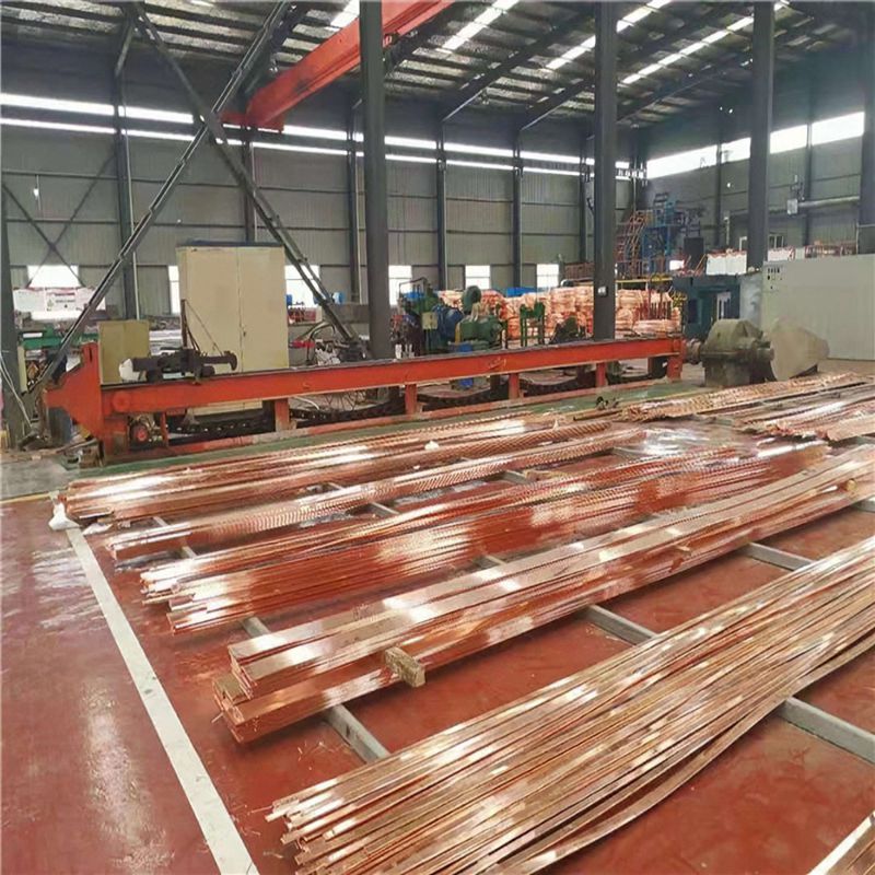 T2紫铜排紫铜块 新能源铜排 镀锡镀镍 折弯打孔 规格齐全加工定制