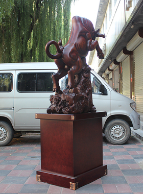 一号牛气冲天公司工厂开业乔迁礼品办公室装饰招财牛装饰品生肖牛