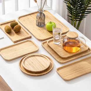 Hotel wooden tray wooden tray solid wood tray rectangular