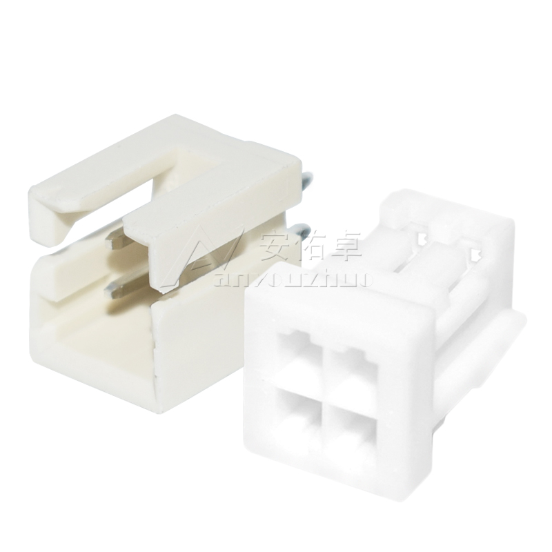 XHD2.54/2.5mm双排DF1B直针座胶壳端子连接器2 3 4 5 6 7 8 9 10P