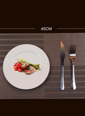 45X30CM Non slip Insulation Placemat Quality PVC Table Place