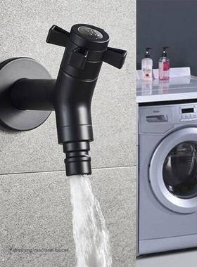 Black High Quality Outdoor Garden Faucet Waing Machine Fa