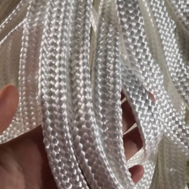 封车绳栓牛绳大棚压膜绳新式降落伞绳绦纶高强双层筒状绳子