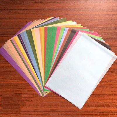 80/100pcs A5/A4 Wrapping Papers Multicolor Tissue Paper Gift