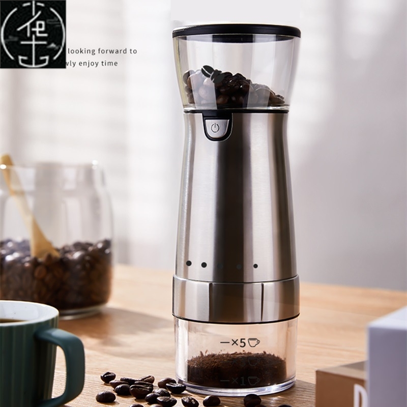 Electric Coffee Grinder Latte Mochas Noiseless Operation