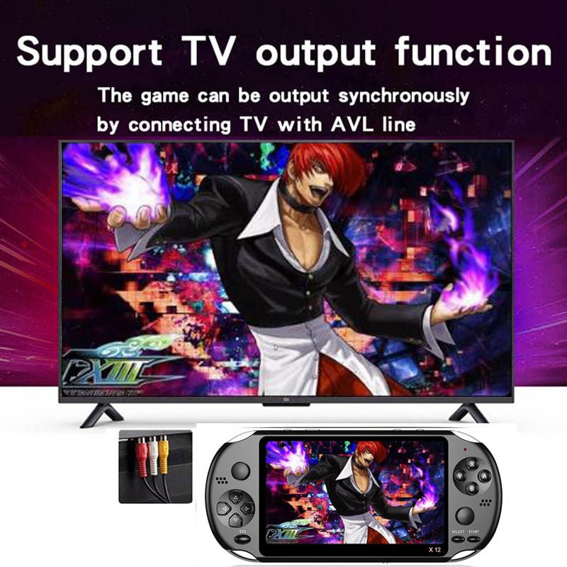X12 3000 Game Video Games Handheld Game Console for Retro Du