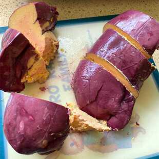 春冠红酒蓝莓鹅肝寿司料理法式鹅肝刺身拼盘肥肝即食清酒鹅肝商用