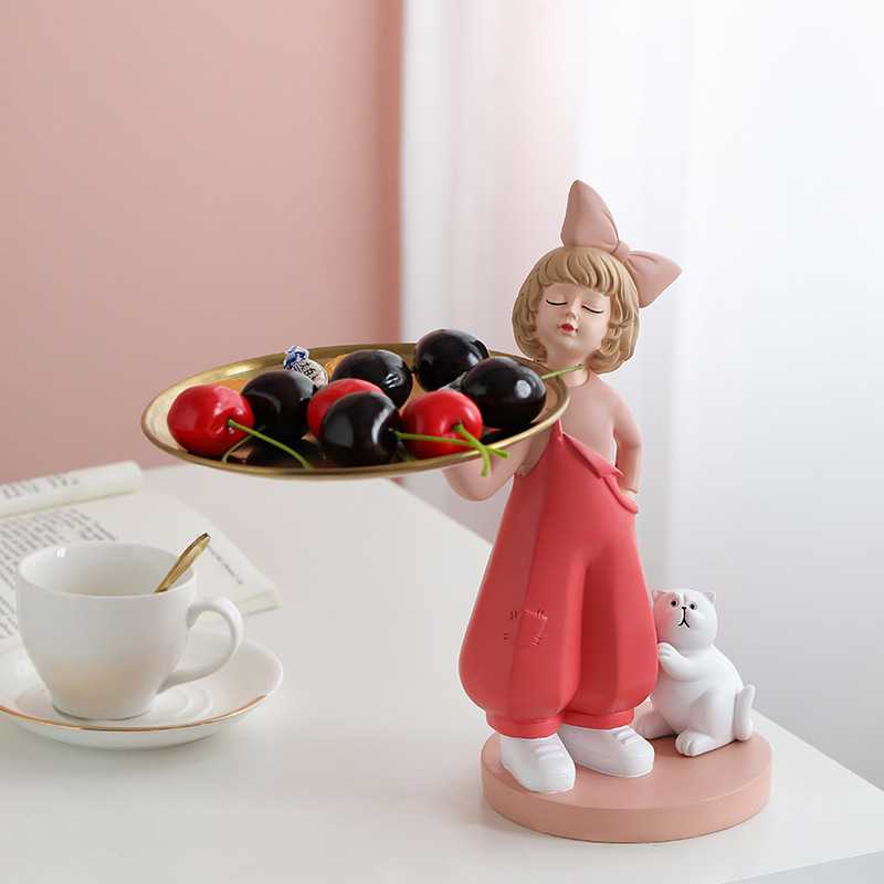 新款直销客厅玄关钥匙收纳摆件茶几电视柜轻奢家居软装饰品乔迁新