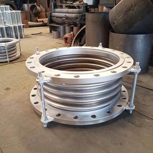 新款直销焊接卡箍衬四氟不锈钢补偿器 轴向法兰直埋外压不锈钢波