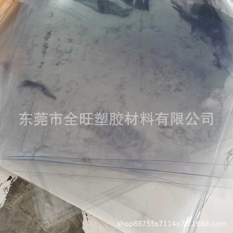 新款直销pvc透明软胶板 软玻璃餐桌垫 防水 水晶透明板薄 0.2-5MM