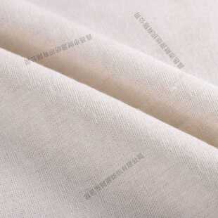 新款直销涤棉仿亚麻棉麻布桌布工艺品里布背景布布束口袋坯布6盎