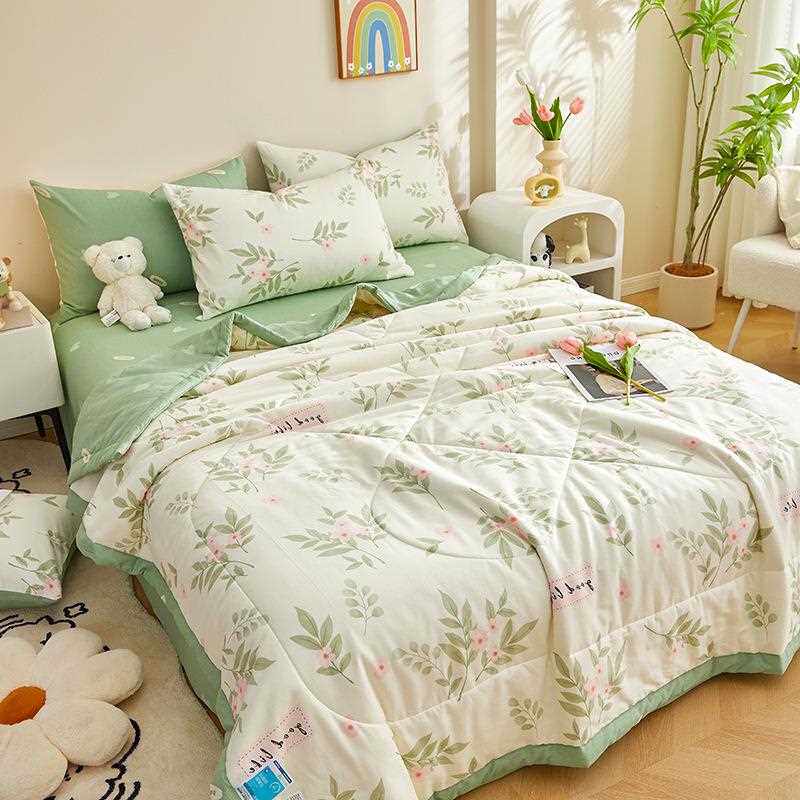 新款直销A类母婴级100%里外全棉新疆棉花空调被纯棉夏凉被可机洗