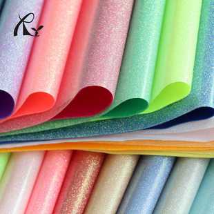 新款直销瑞盈供应鞋材细闪亮片0.7mm厚格利特面料TPU革人造革皮革