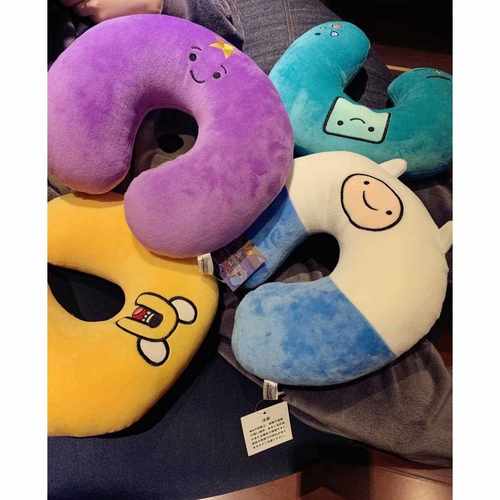 新款直销卡通阿宝老皮游戏机垫脖子的u型枕头护颈枕颈椎枕一件发