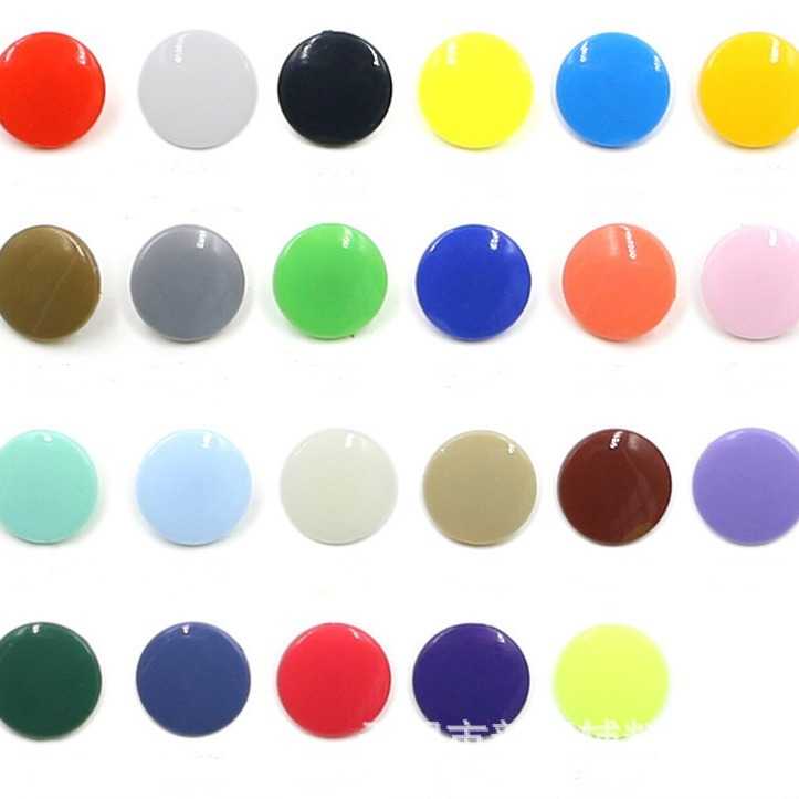 新款直销佳和树脂四合扣T3 T5 T8塑料四合扣按扣彩色按扣现货多色