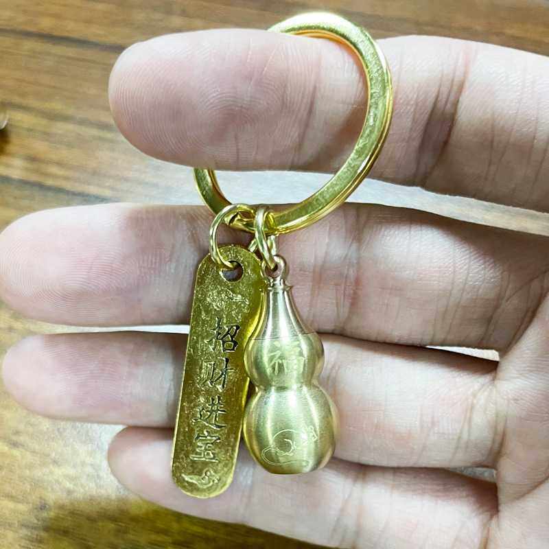 新款直销十二生肖空心葫芦钥匙扣挂件出入平安牌汽车钥匙挂饰创意,家居饰品,装饰摆件,淘宝优惠券,粉丝福利购,淘宝优惠卷
