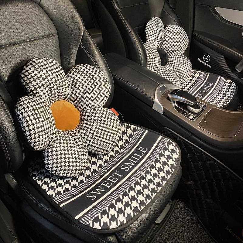 新款直销汽车坐垫四季通用小蛮腰通风座垫简约夏季冰丝座椅套车载