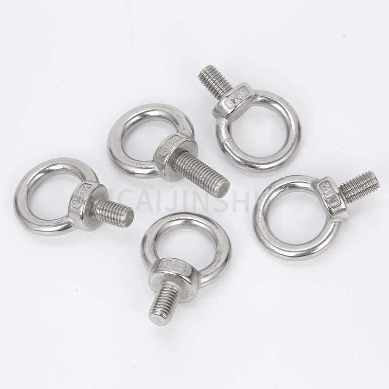 新款直销供应 304不锈钢吊环螺丝/螺栓/螺杆/DIN580/加长吊环螺丝