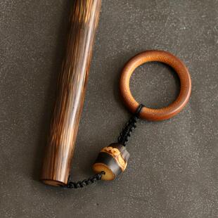 新款直销xyt精品纯手工精磨天然金丝竹教鞭竹制实心竹棍手杖把玩