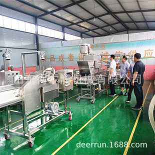 新款直销大型商用小酥肉全自动油炸机 连续式脆饼薄脆油炸机 鸡排