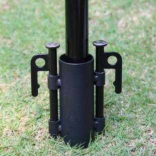 新款直销新款户外露营垂钓天幕杆固定器帐篷遮阳棚配件撑杆固定管