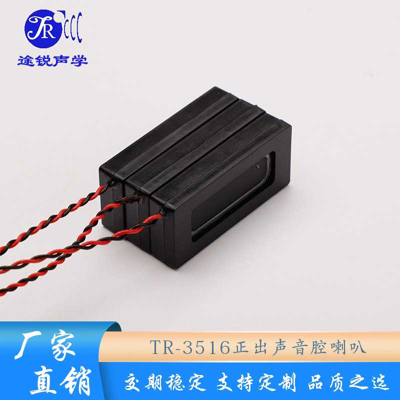 新款直销1635人脸识别腔体喇叭3516正出声音腔4欧2瓦扬声器智能内