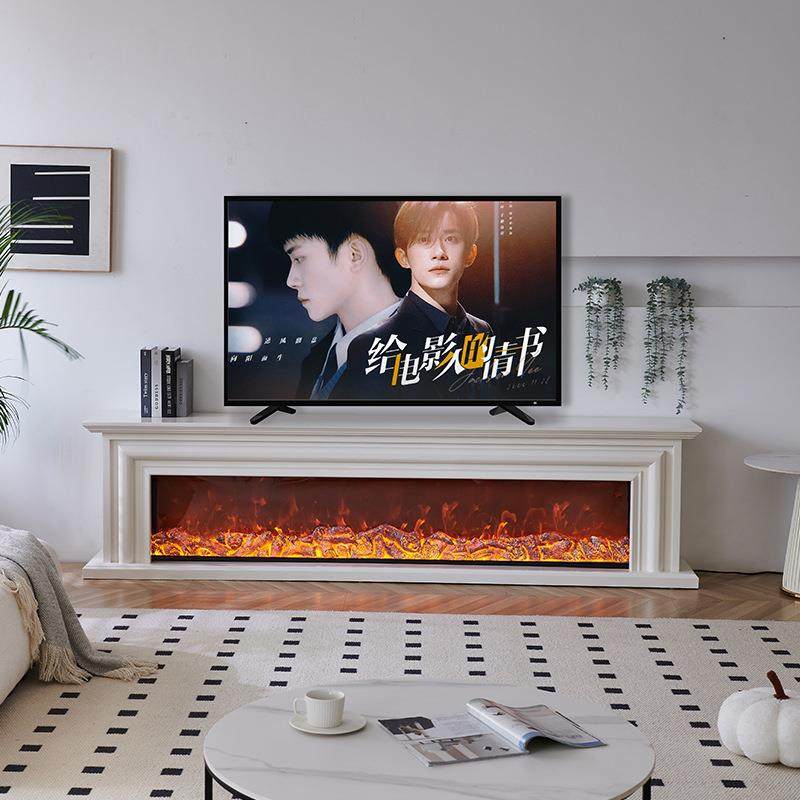 新款直销1.2/1.5/1.8/2/2.4米法式简约壁炉电视柜 民宿家用别墅客