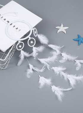 新款直销创意新款捕梦网挂件风铃手工Dreamcatcher家居挂饰8