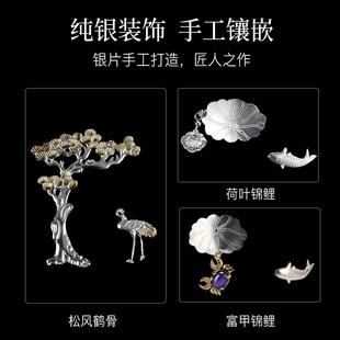 家用送礼 煮茶壶玻璃耐高温加厚纯手工镶嵌蒸煮茶器电陶炉茶具套装