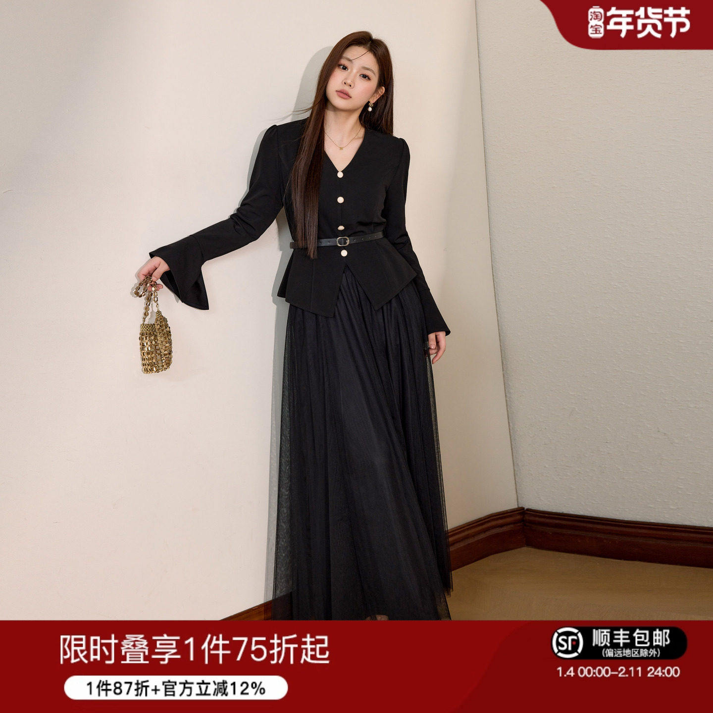 蓝语大尺码女装胖mm春季