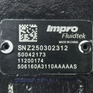 11200174  506160A3110AAAAAS # Impro Fluidtek，液压马达