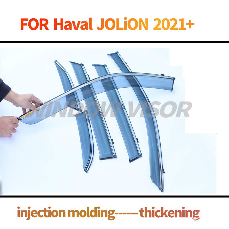 适用于HAVAL Jolion 2021+Window visors 长城哈弗初恋车窗晴雨挡