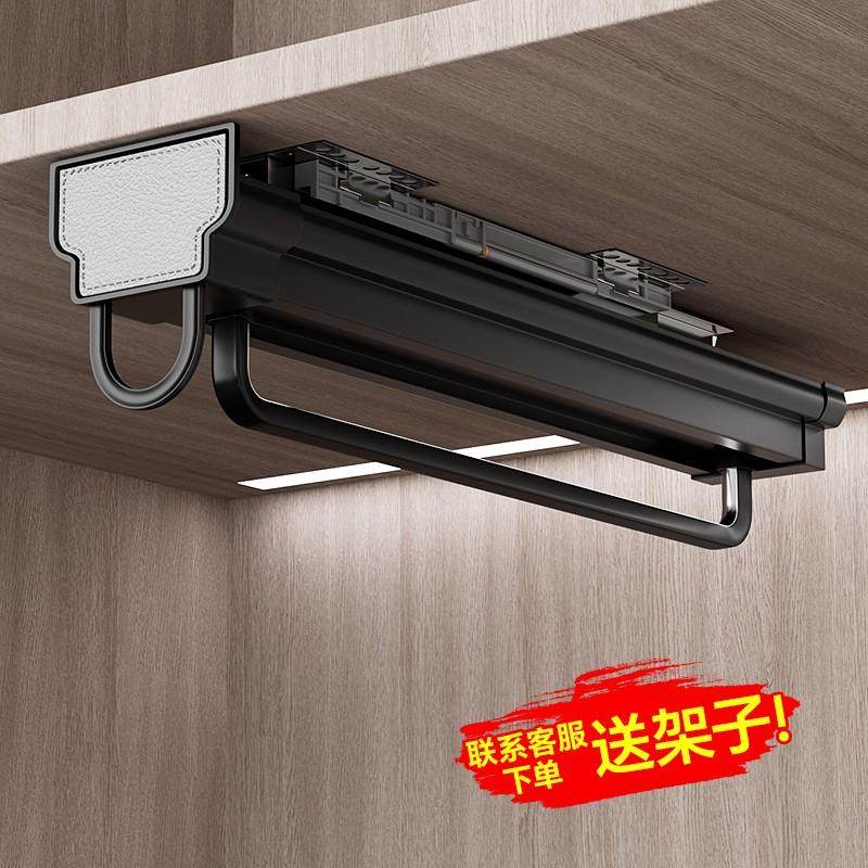 。衣柜挂衣杆顶装抽拉式挂衣杆纵向衣柜内伸缩衣架衣通杆竖向横挂,基础建材,层板拖,淘宝优惠券,粉丝福利购,淘宝优惠卷