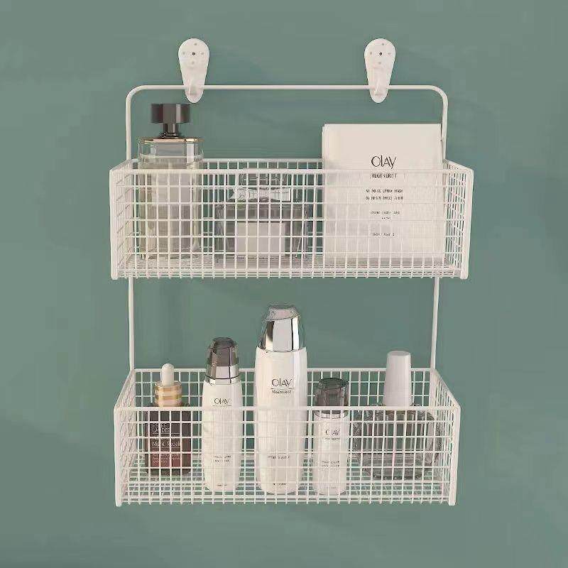 免打孔墙上置物架宿舍寝室床头墙面贴书架卫生间浴室收纳壁挂,收纳整理,书桌收纳置物架,淘宝优惠券,粉丝福利购,淘宝优惠卷
